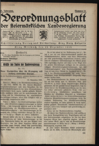 Verordnungsblatt der steiermärkischen Landesregierung