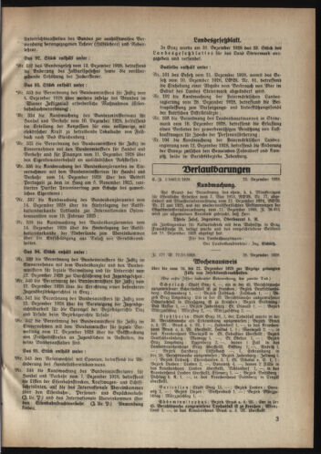 Verordnungsblatt der steiermärkischen Landesregierung 19290102 Seite: 3