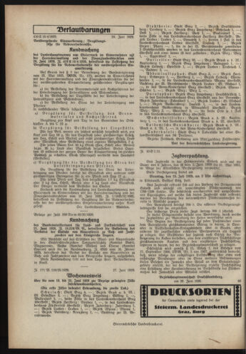 Verordnungsblatt der steiermärkischen Landesregierung 19290703 Seite: 4