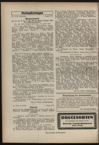 Verordnungsblatt der steiermärkischen Landesregierung 19290807 Seite: 4