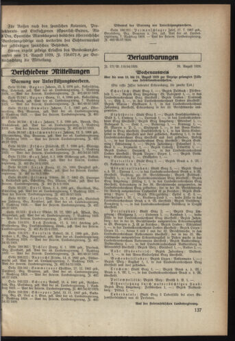 Verordnungsblatt der steiermärkischen Landesregierung 19290904 Seite: 3