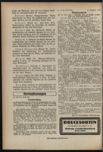 Verordnungsblatt der steiermärkischen Landesregierung 19290918 Seite: 2