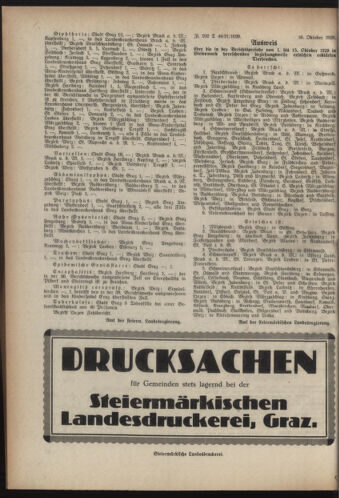 Verordnungsblatt der steiermärkischen Landesregierung 19291023 Seite: 4