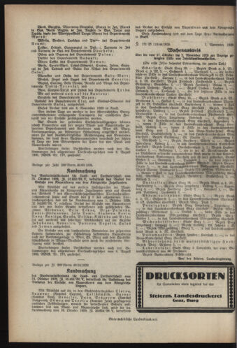 Verordnungsblatt der steiermärkischen Landesregierung 19291113 Seite: 6