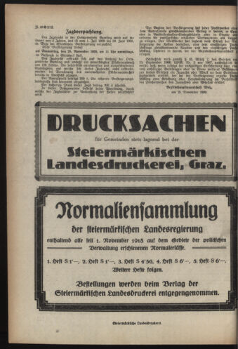 Verordnungsblatt der steiermärkischen Landesregierung 19291120 Seite: 8