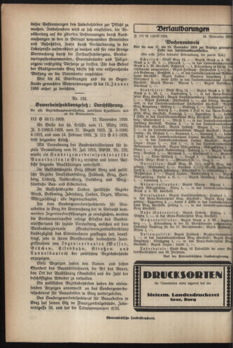 Verordnungsblatt der steiermärkischen Landesregierung 19291204 Seite: 2