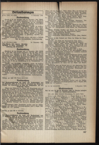 Verordnungsblatt der steiermärkischen Landesregierung 19291211 Seite: 7