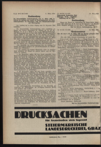 Verordnungsblatt der steiermärkischen Landesregierung 19300326 Seite: 4