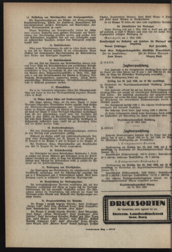 Verordnungsblatt der steiermärkischen Landesregierung 19300528 Seite: 6