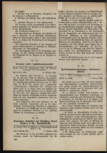 Verordnungsblatt der steiermärkischen Landesregierung 19301022 Seite: 2