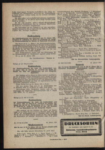 Verordnungsblatt der steiermärkischen Landesregierung 19310204 Seite: 2