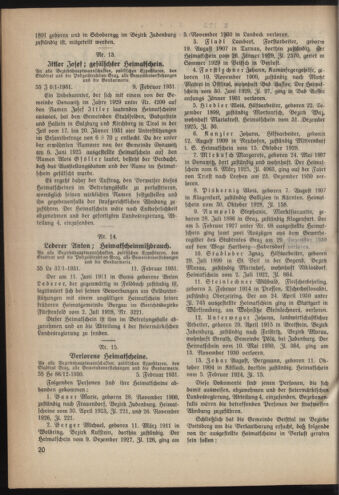 Verordnungsblatt der steiermärkischen Landesregierung 19310225 Seite: 2