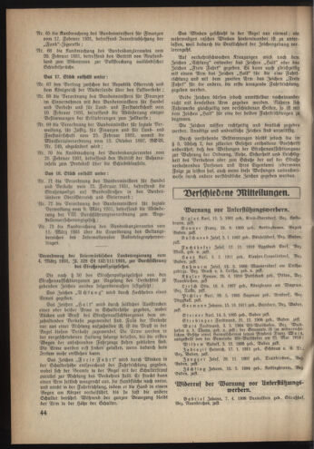 Verordnungsblatt der steiermärkischen Landesregierung 19310325 Seite: 6