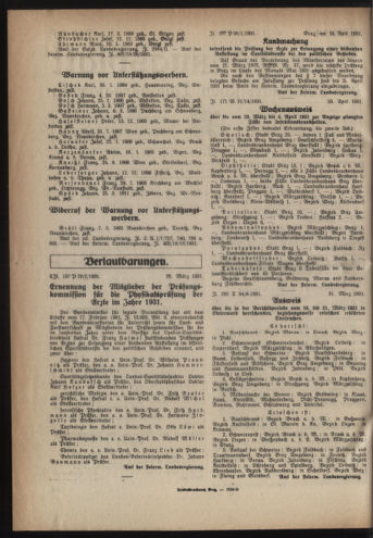 Verordnungsblatt der steiermärkischen Landesregierung 19310415 Seite: 2