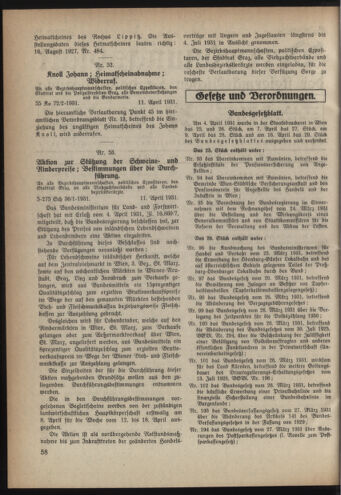 Verordnungsblatt der steiermärkischen Landesregierung 19310422 Seite: 2