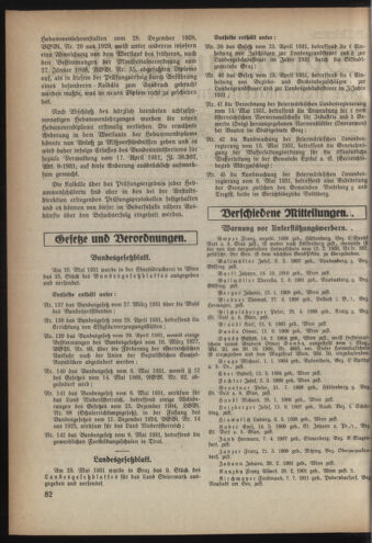 Verordnungsblatt der steiermärkischen Landesregierung 19310527 Seite: 2