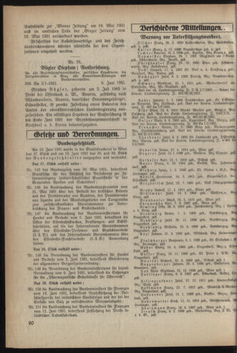 Verordnungsblatt der steiermärkischen Landesregierung 19310617 Seite: 2