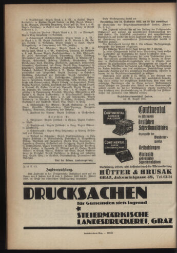 Verordnungsblatt der steiermärkischen Landesregierung 19310902 Seite: 4