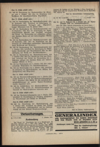 Verordnungsblatt der steiermärkischen Landesregierung 19311014 Seite: 2