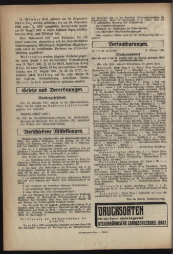 Verordnungsblatt der steiermärkischen Landesregierung 19311021 Seite: 2