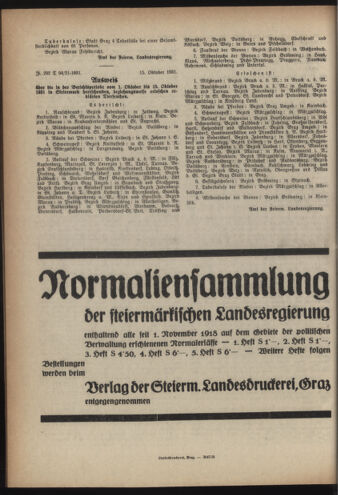 Verordnungsblatt der steiermärkischen Landesregierung 19311028 Seite: 4