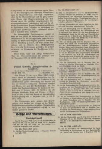 Verordnungsblatt der steiermärkischen Landesregierung 19320106 Seite: 2