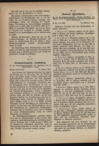 Verordnungsblatt der steiermärkischen Landesregierung 19320224 Seite: 2