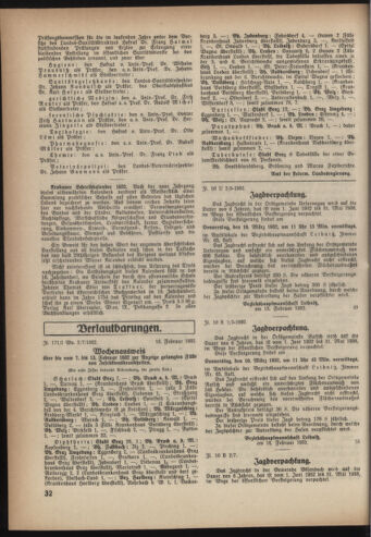 Verordnungsblatt der steiermärkischen Landesregierung 19320224 Seite: 4