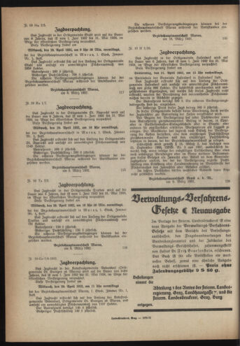 Verordnungsblatt der steiermärkischen Landesregierung 19320323 Seite: 8