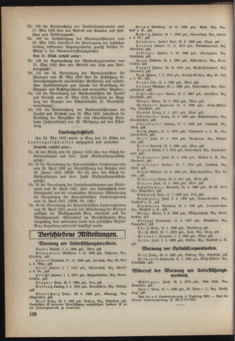 Verordnungsblatt der steiermärkischen Landesregierung 19320601 Seite: 4