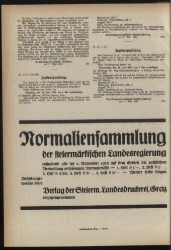 Verordnungsblatt der steiermärkischen Landesregierung 19320601 Seite: 8