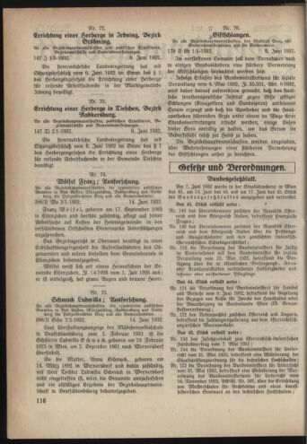 Verordnungsblatt der steiermärkischen Landesregierung 19320622 Seite: 2