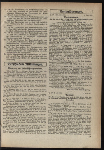 Verordnungsblatt der steiermärkischen Landesregierung 19320622 Seite: 3