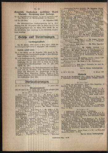 Verordnungsblatt der steiermärkischen Landesregierung 19330125 Seite: 2