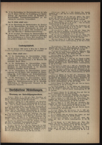 Verordnungsblatt der steiermärkischen Landesregierung 19330222 Seite: 3