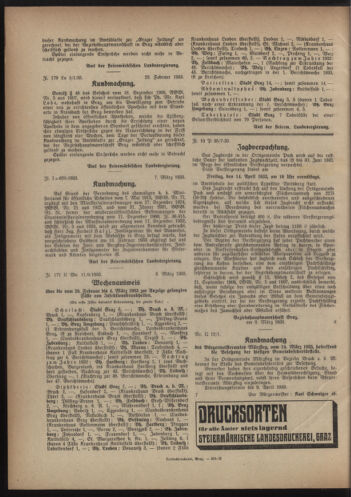 Verordnungsblatt der steiermärkischen Landesregierung 19330315 Seite: 4