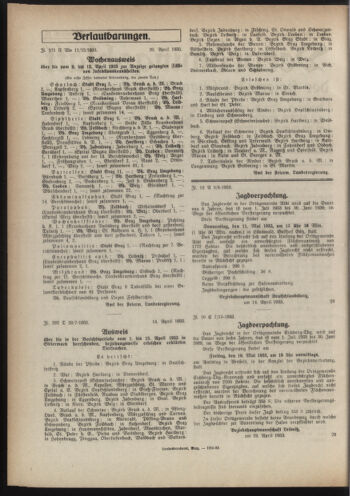 Verordnungsblatt der steiermärkischen Landesregierung 19330426 Seite: 2