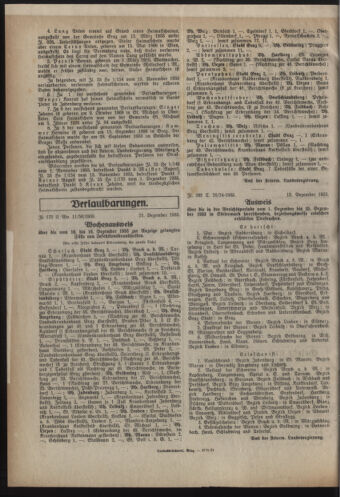 Verordnungsblatt der steiermärkischen Landesregierung 19331227 Seite: 2