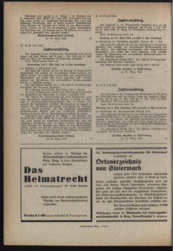 Verordnungsblatt der steiermärkischen Landesregierung 19340404 Seite: 4