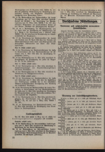 Verordnungsblatt der steiermärkischen Landesregierung 19340523 Seite: 2