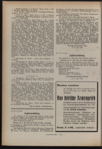 Verordnungsblatt der steiermärkischen Landesregierung 19340620 Seite: 4