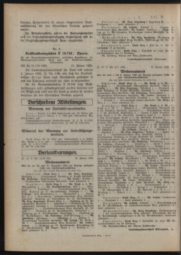 Verordnungsblatt der steiermärkischen Landesregierung 19350116 Seite: 2