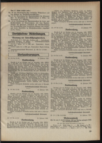 Verordnungsblatt der steiermärkischen Landesregierung 19350313 Seite: 3