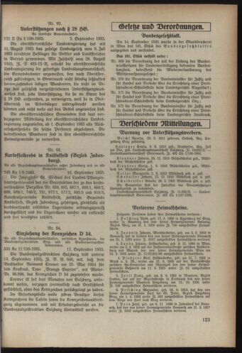 Verordnungsblatt der steiermärkischen Landesregierung 19350925 Seite: 3