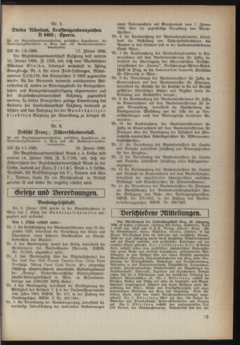 Verordnungsblatt der steiermärkischen Landesregierung 19360122 Seite: 3