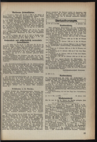 Verordnungsblatt der steiermärkischen Landesregierung 19360212 Seite: 3