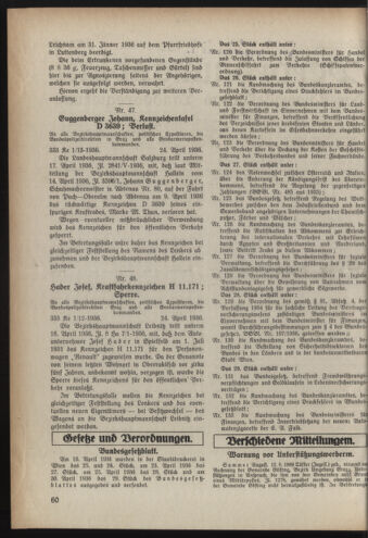 Verordnungsblatt der steiermärkischen Landesregierung 19360506 Seite: 2