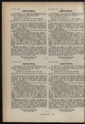 Verordnungsblatt der steiermärkischen Landesregierung 19360513 Seite: 6