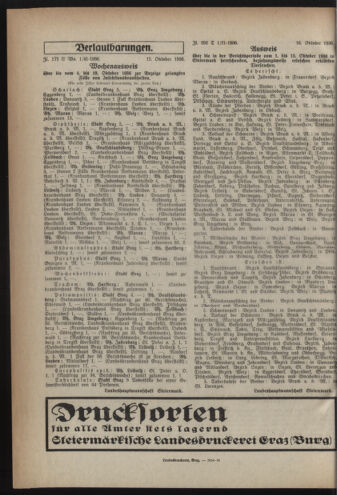 Verordnungsblatt der steiermärkischen Landesregierung 19361021 Seite: 4