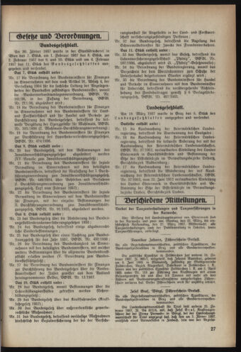 Verordnungsblatt der steiermärkischen Landesregierung 19370317 Seite: 3